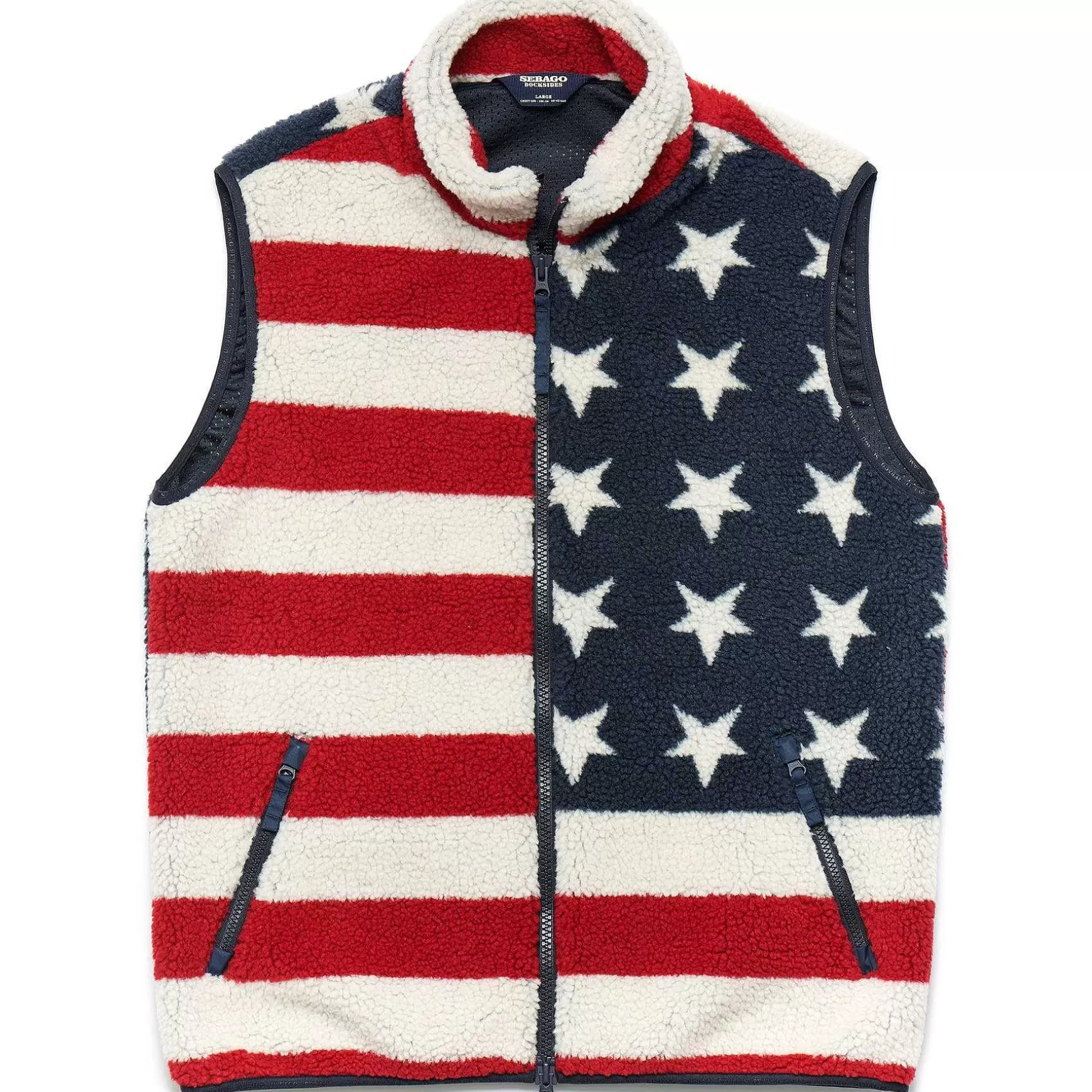 Sebago 1946Flag Vest Fashion