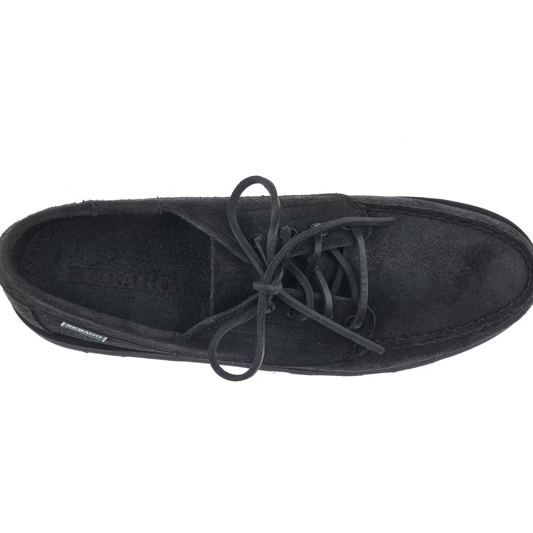 Sebago Askookfield Waxy Suede Total Black Flash Sale