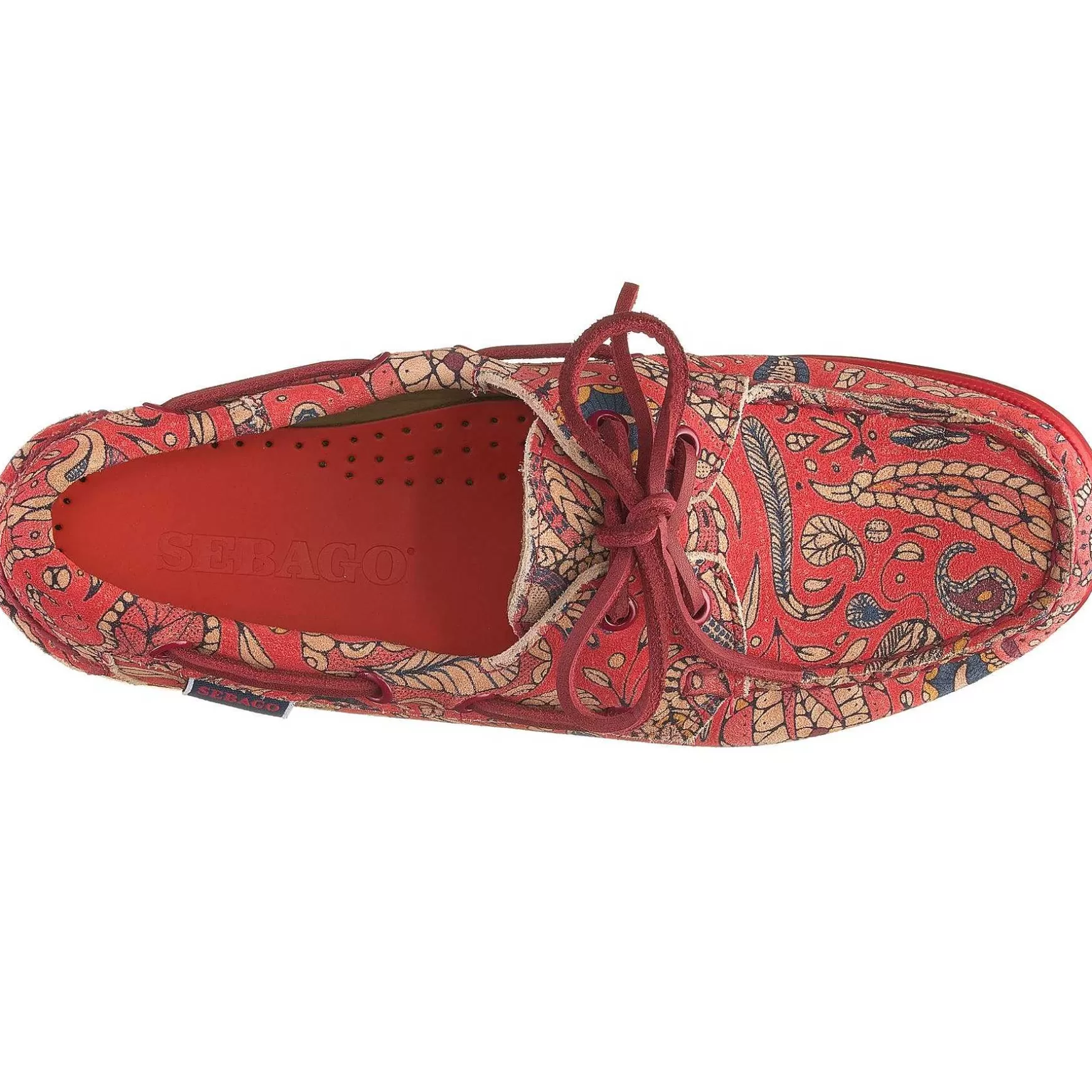 Sebago Docksides Paisley Woman Discount